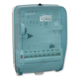 Tork® Washstation Dispenser, 12.56 X 10.57 X 18.09, Aqua-white freeshipping - TVN Wholesale 