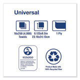 Tork® Universal Multifold Hand Towel, 9.13 X 9.5, Natural, 250-pack,16 Packs-carton freeshipping - TVN Wholesale 