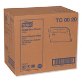Tork® Toilet Seat Cover, Half-fold, 14.5 X 17, White, 250-pack, 20 Packs-carton freeshipping - TVN Wholesale 