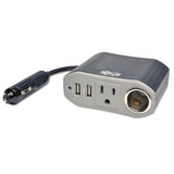 Tripp Lite Powerverter Ultra-compact Car Inverter, 200w, 2 Outlets, 2 Usb Charging Ports freeshipping - TVN Wholesale 