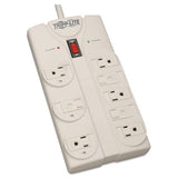 Tripp Lite Protect It! Computer Surge Protector, 8 Outlets, 8 Ft Cord, 2160 J, Light Gray freeshipping - TVN Wholesale 