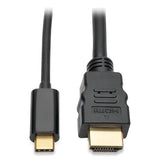 Tripp Lite Usb Type C To Hdmi Cable, 6 Ft, Black freeshipping - TVN Wholesale 