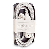 360 Electrical Habitat Accent Collection Braided Ac Extension Cord, 8 Ft, 13 A, French Gray freeshipping - TVN Wholesale 