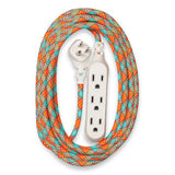 360 Electrical Habitat Accent Collection Braided Ac Extension Cord, 8 Ft, 13 A, Poppy Fields freeshipping - TVN Wholesale 