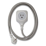 360 Electrical Habitat Premium Extension Cord + Usb, 6 Ft Braided Cord, 13 A, Tungsten freeshipping - TVN Wholesale 