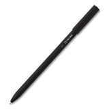 TRU RED™ Ballpoint Pen, Stick, Fine 0.7 Mm, Black Ink, Black Barrel, Dozen freeshipping - TVN Wholesale 