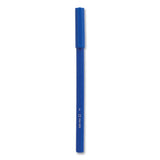 TRU RED™ Ballpoint Pen, Stick, Medium 1 Mm, Blue Ink, Blue Barrel, Dozen freeshipping - TVN Wholesale 