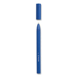 TRU RED™ Quick Dry Gel Pen, Stick, Fine 0.5 Mm, Blue Ink, Blue Barrel, Dozen freeshipping - TVN Wholesale 