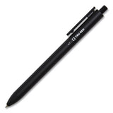 TRU RED™ Quick Dry Gel Pen, Stick, Fine 0.5 Mm, Black Ink, Black Barrel, Dozen freeshipping - TVN Wholesale 