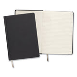 TRU RED™ Hardcover Business Journal, 1 Subject, Narrow Rule, Black Cover, 8 X 5.5, 96 Sheets freeshipping - TVN Wholesale 