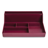 TRU RED™ Plastic Desktop Organizer, 6-compartment, 6.81 X 9.84 X 2.75, Purple freeshipping - TVN Wholesale 