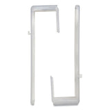 TRU RED™ Over-the-wall Cubicle File Hangers, Clear, 2-pack freeshipping - TVN Wholesale 