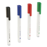 TRU RED™ Dry Erase Marker, Pen-style, Fine Bullet Tip, Assorted Colors, 4-kit freeshipping - TVN Wholesale 