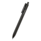 TRU RED™ Quick Dry Gel Pen, Retractable, Extra-fine 0.38 Mm, Black Ink, Black Barrel, 5-pack freeshipping - TVN Wholesale 