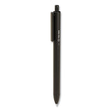 TRU RED™ Quick Dry Gel Pen, Retractable, Bold 1 Mm, Black Ink, Black Barrel, 5-pack freeshipping - TVN Wholesale 