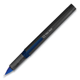 TRU RED™ Roller Ball Pen, Stick, Fine 0.5 Mm Needle Tip, Blue Ink, Black Barrel, Dozen freeshipping - TVN Wholesale 