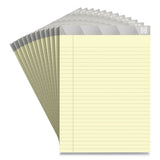 TRU RED™ Notepads, Wide-legal Rule, 50 Canary-yellow 8.5 X 11.75 Sheets, 12-pack freeshipping - TVN Wholesale 