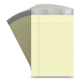 Notepads, Narrow Rule, 50 Canary-yellow 5 X 8 Sheets, 12-pack