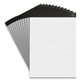 TRU RED™ Notepads, Wide-legal Rule, 50 White 8.5 X 11.75 Sheets, 12-pack freeshipping - TVN Wholesale 