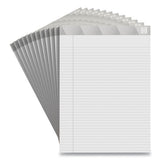 Notepads, Narrow Rule, 50 White 8.5 X 11.75 Sheets, 12-pack