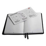 TRU RED™ Explore Journal, 1 Subject, Dotted Rule, Black Cover, 8 X 5, 192 Sheets freeshipping - TVN Wholesale 