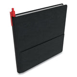 TRU RED™ Explore Journal, 1 Subject, Dotted Rule, Black Cover, 8 X 8, 192 Sheets freeshipping - TVN Wholesale 