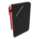 TRU RED™ Medium Starter Journal, 1 Subject, Narrow Rule, Black Cover, 8 X 5, 192 Sheets freeshipping - TVN Wholesale 