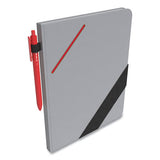 TRU RED™ Large Starter Journal, 1 Subject, Narrow Rule, Gray Cover, 10 X 8, 192 Sheets freeshipping - TVN Wholesale 