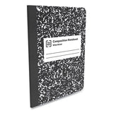 TRU RED™ Composition Notebook, Wide-legal Rule, Black Marble Cover, 9.75 X 7.5, 100 Sheets, 4-pack freeshipping - TVN Wholesale 
