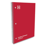 TRU RED™ One-subject Notebook, Medium-college Rule, Assorted Covers, 10.5 X 8, 70 Sheets, 3-pack freeshipping - TVN Wholesale 