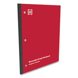 TRU RED™ Wireless One-subject Notebook, Quadrille Rule, Red Cover, 11 X 8.5, 80 Sheets freeshipping - TVN Wholesale 