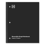 TRU RED™ Wireless One-subject Notebook, Quadrille Rule, Black Cover, 11 X 8.5, 80 Sheets freeshipping - TVN Wholesale 