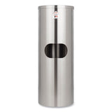 2XL Standing Stainless Wipes Dispener, 12 X 12 X 36, Cylindrical, 5 Gal, Stainless Steel freeshipping - TVN Wholesale 