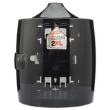 2XL Contemporary Wall Mount Wipe Dispenser, 11 X 11 X 13, Smoke Gray freeshipping - TVN Wholesale 