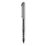 uni-ball® Vision Needle Roller Ball Pen, Stick, Fine 0.7 Mm, Black Ink, Silver Barrel, Dozen freeshipping - TVN Wholesale 