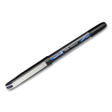 uni-ball® Vision Roller Ball Pen, Stick, Micro 0.5 Mm, Blue Ink, Black-blue Barrel, 12-pack freeshipping - TVN Wholesale 