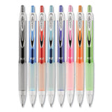 Signo 207 Gel Pen, Retractable, Medium 0.7 Mm, Assorted Ink And Barrel Colors, 8-pack