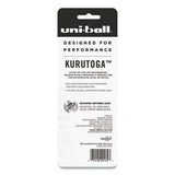 uni-ball® Kurutoga Mechanical Pencil, 0.5 Mm, Hb (#2), Black Lead, Black Barrel freeshipping - TVN Wholesale 