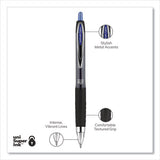 uni-ball® Signo 207 Gel Pen, Retractable, Bold 1 Mm, Blue Ink, Black-blue Barrel, Dozen freeshipping - TVN Wholesale 