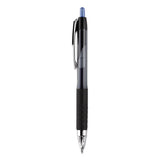 uni-ball® Signo 207 Gel Pen, Retractable, Bold 1 Mm, Blue Ink, Black-blue Barrel, Dozen freeshipping - TVN Wholesale 