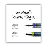 uni-ball® Kurutoga Mechanical Pencil, 0.7 Mm, Hb (#2), Black Lead, Black-green Barrel freeshipping - TVN Wholesale 