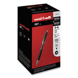 uni-ball® Signo 207 Gel Pen Value Pack, Retractable, Medium 0.7 Mm, Black Ink, Translucent Black Barrel, 36-box freeshipping - TVN Wholesale 