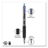 uni-ball® Signo 207 Gel Pen, Retractable, Medium 0.7 Mm, Blue Ink, Black Barrel, 36-box freeshipping - TVN Wholesale 