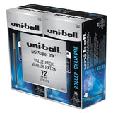 uni-ball® Roller Ball Pen, Stick, Micro 0.5 Mm, Black Ink, Black Matte Barrel, 36-pack freeshipping - TVN Wholesale 