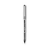 uni-ball® Vision Roller Ball Pen, Stick, Fine 0.7 Mm, Black Ink, Silver Barrel, 36-pack freeshipping - TVN Wholesale 