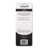 uni-ball® Air Porous Gel Pen, Stick, Medium 0.7 Mm, Black Ink, Black Barrel, 3-pack freeshipping - TVN Wholesale 
