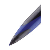 uni-ball® Air Porous Gel Pen, Stick, Medium 0.7 Mm, Blue Ink, Black-blue Barrel, 3-pack freeshipping - TVN Wholesale 