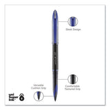 uni-ball® Air Porous Roller Ball Pen, Stick, Medium 0.7 Mm, Blue Ink, Black Barrel, Dozen freeshipping - TVN Wholesale 