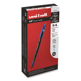 uni-ball® Air Porous Roller Ball Pen, Stick, Medium 0.7 Mm, Blue Ink, Black Barrel, Dozen freeshipping - TVN Wholesale 