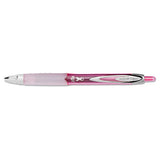 uni-ball® 207 Office Pack Gel Pen, Retractable, Medium 0.7 Mm, Black Ink, Pink Barrel, 36-pack freeshipping - TVN Wholesale 